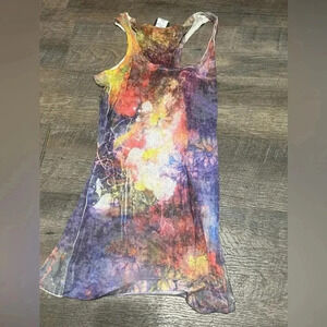Retro Y2K Vivid Tank Top - Size Medium